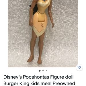 Pocahontas burger king new in bag